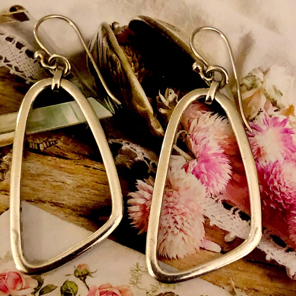 Silpada Sterling Silver Geometric Earrings